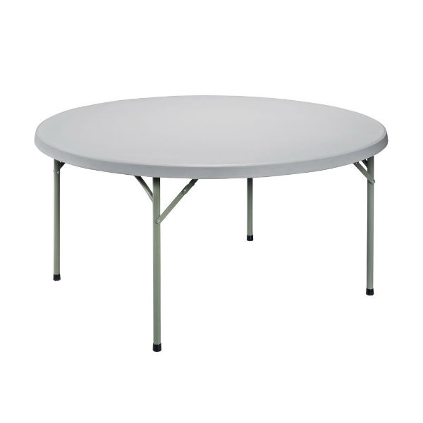 Table ronde pliante diamètre 150 cm (8 personnes)