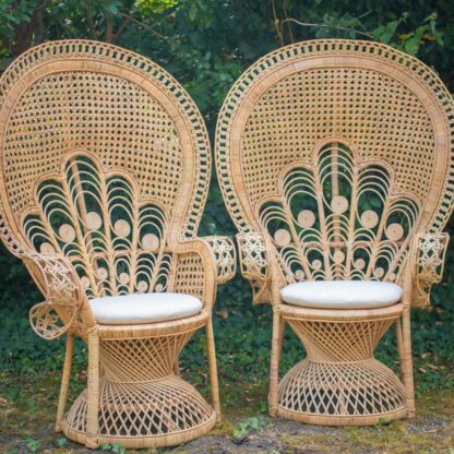 Duo Fauteuil Emmanuelle rotin